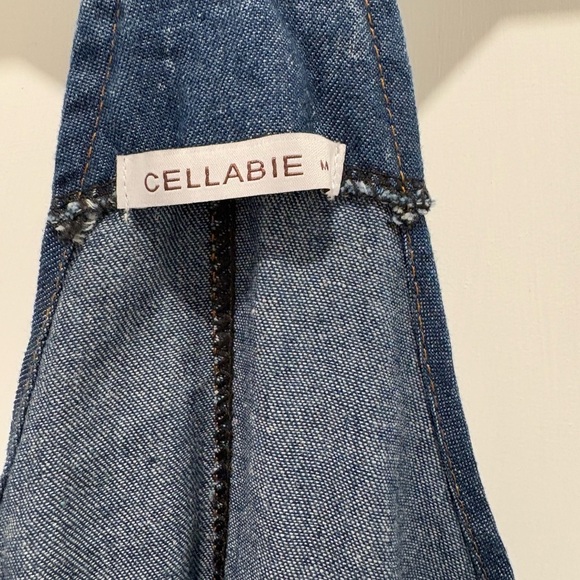 Women’s Maxi Jumper Dress Size M Black/Denim - Picture 4 of 8